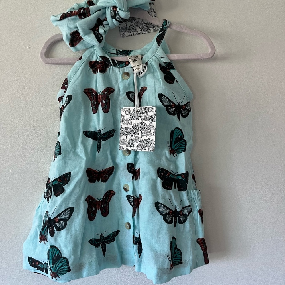 Kate Quinn moth dress and bow